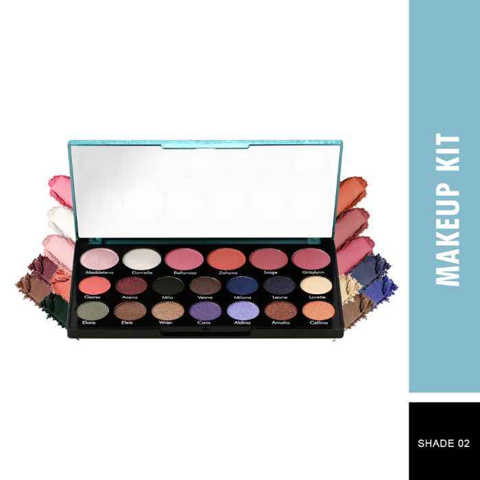 Buy Swiss Beauty Bloom Cheek and Shadow Palette 2(18 g) - Purplle