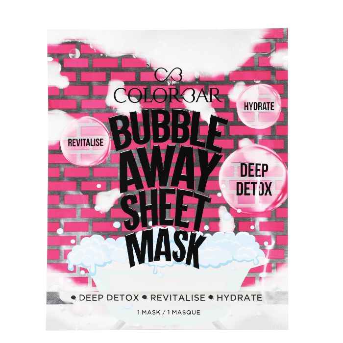 Buy Colorbar Cosmetics Bubble Away Sheet Mask-28gm BAM001 - Purplle