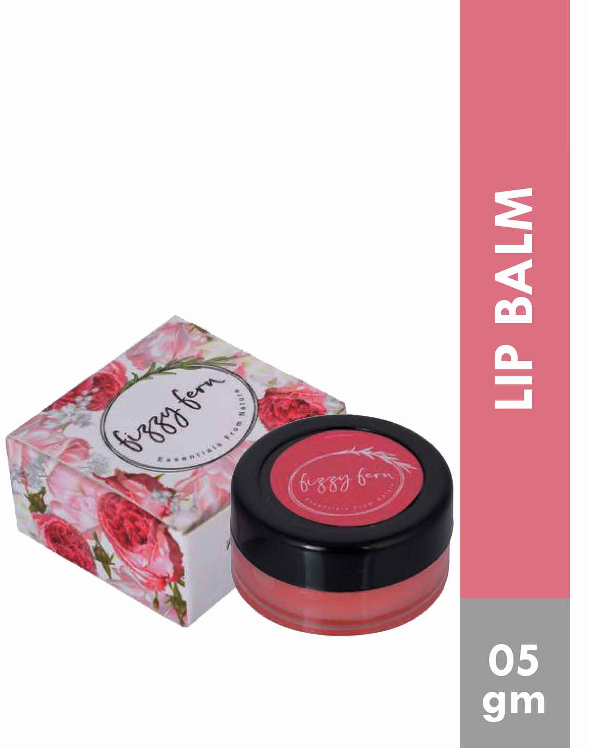 Buy Fizzy Fern Rose Lip Balm Online | Purplle