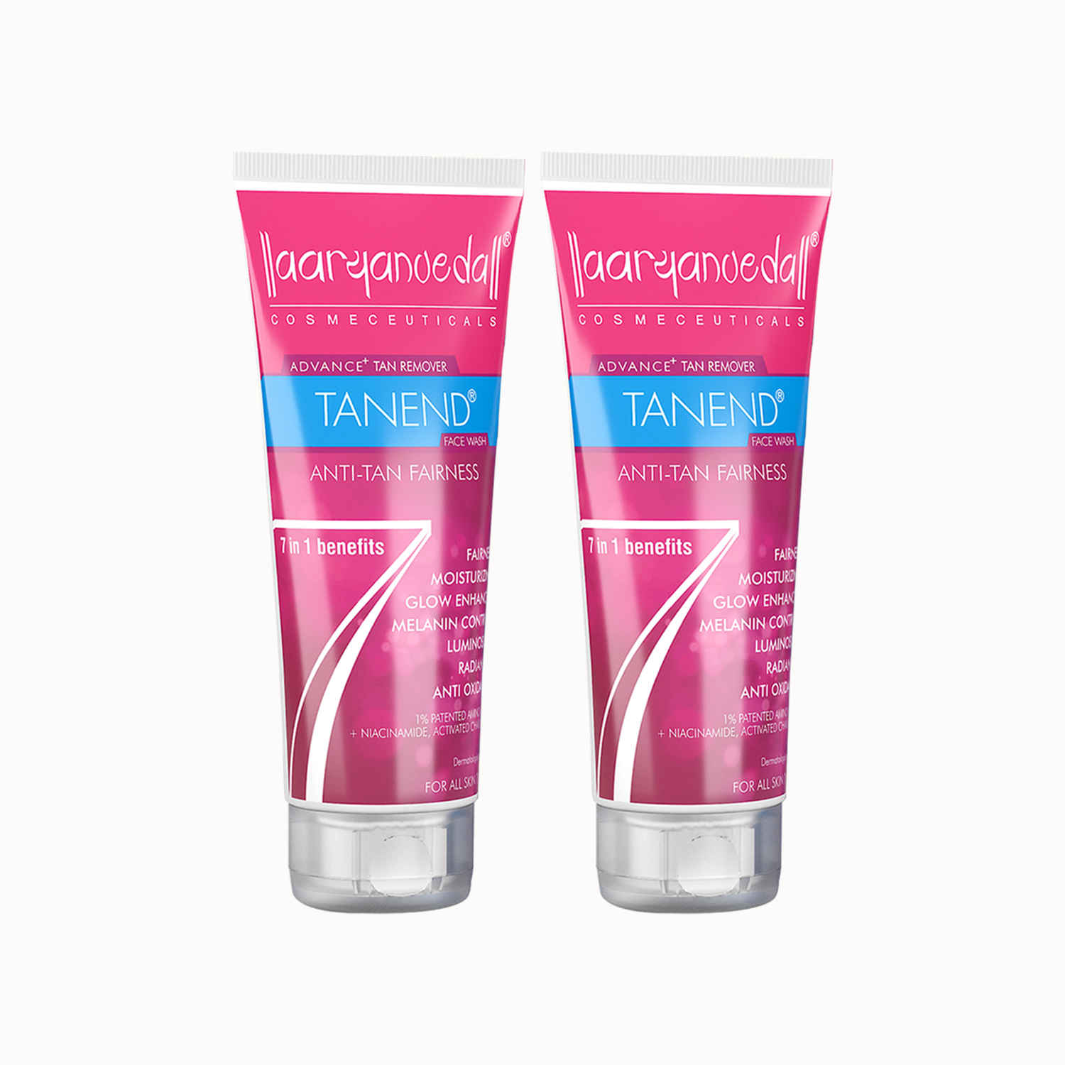 Buy Aryanveda Tanend Face Wash (60 ml)(Pack of 2) - Purplle