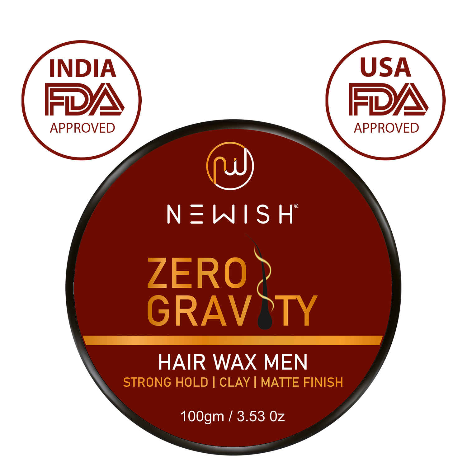 Buy Newish Hair Wax Men Strong Hold (100 g) - Purplle
