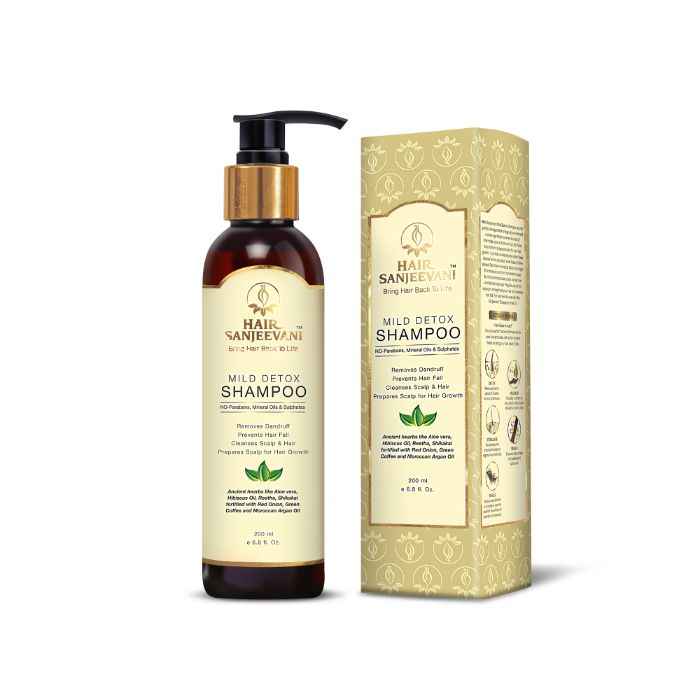 Buy Hair Sanjeevani Mild Detox Shampoo (200 ml) - Purplle