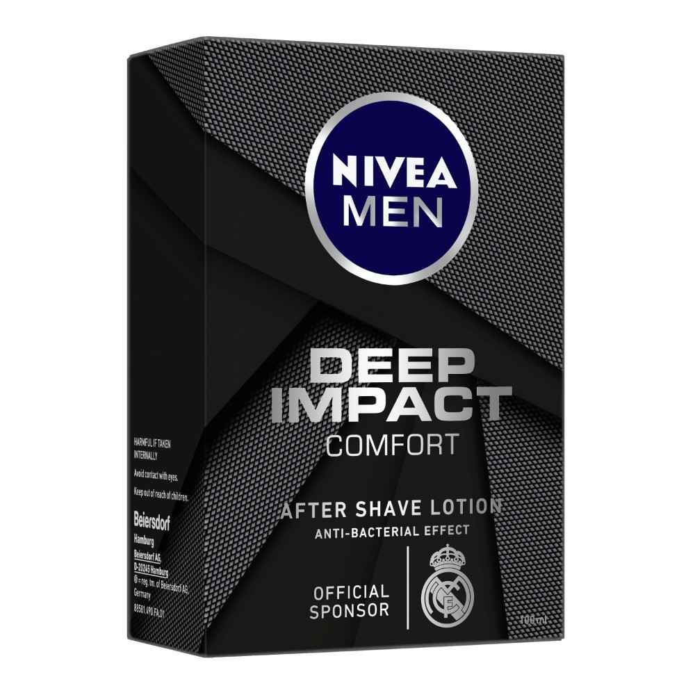 Buy NIVEA MEN Shaving Deep Impact Comfort After Shave Lotion 100ml - Purplle