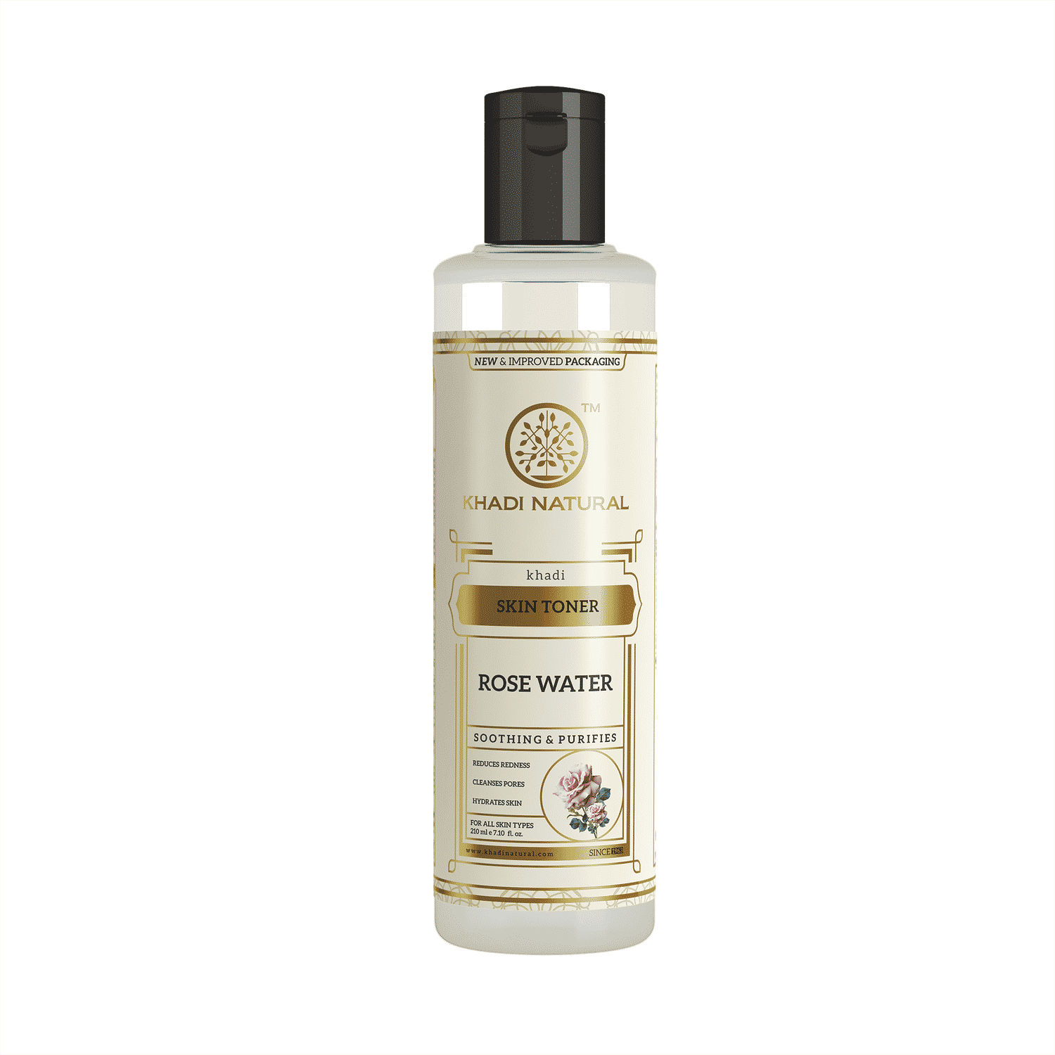 Buy Khadi Natural Ayurvedic Pure Rose Water Skin Toner (210 ml) - Purplle