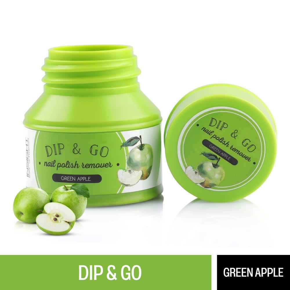 Buy Insight Dip And Go Nail Polish Remover_Green Apple - Purplle