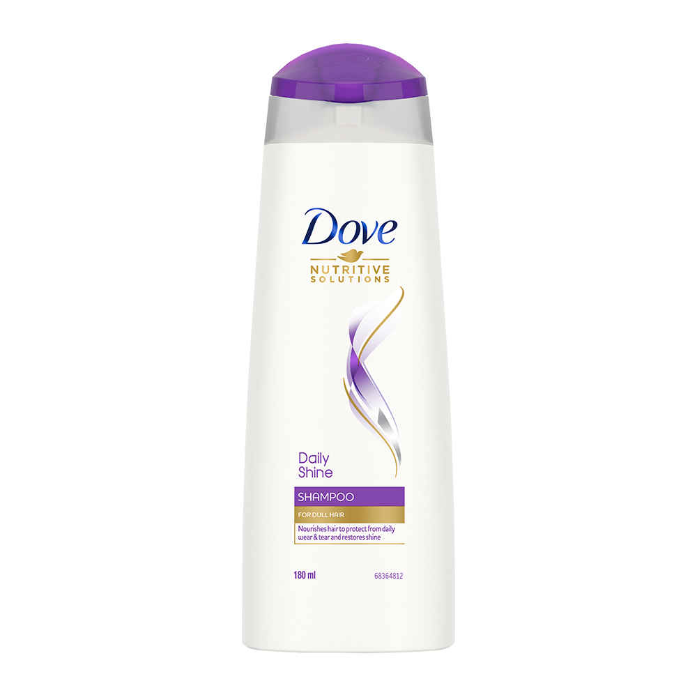Buy Dove Daily Shine Shampoo (180 ml) - Purplle