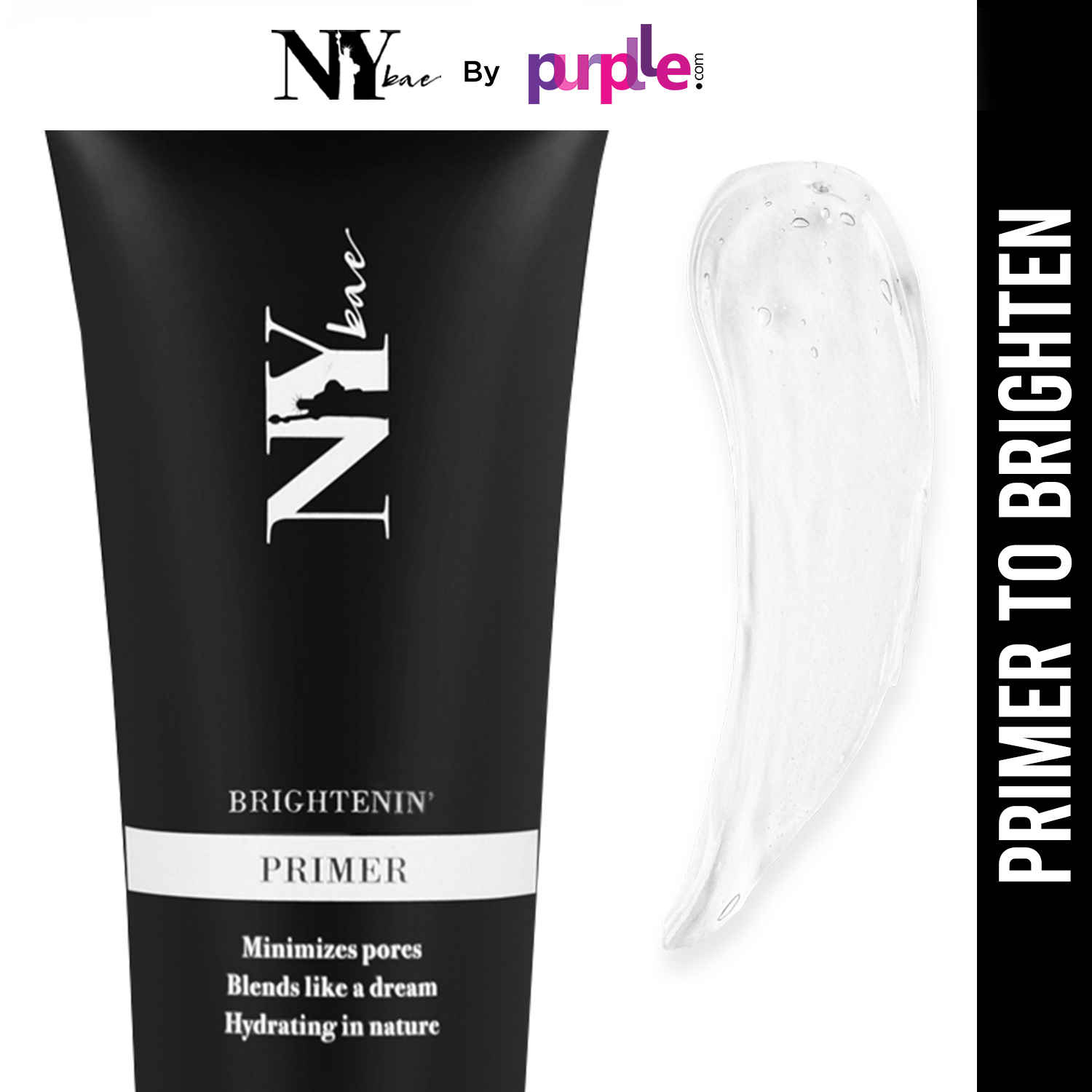 Buy NY Bae 4IN1 Brightenin' Primer (15g) | Bright Skin | Pore Minimising | Golden Glow | Long Lasting Makeup | Glowy Face Base - Purplle