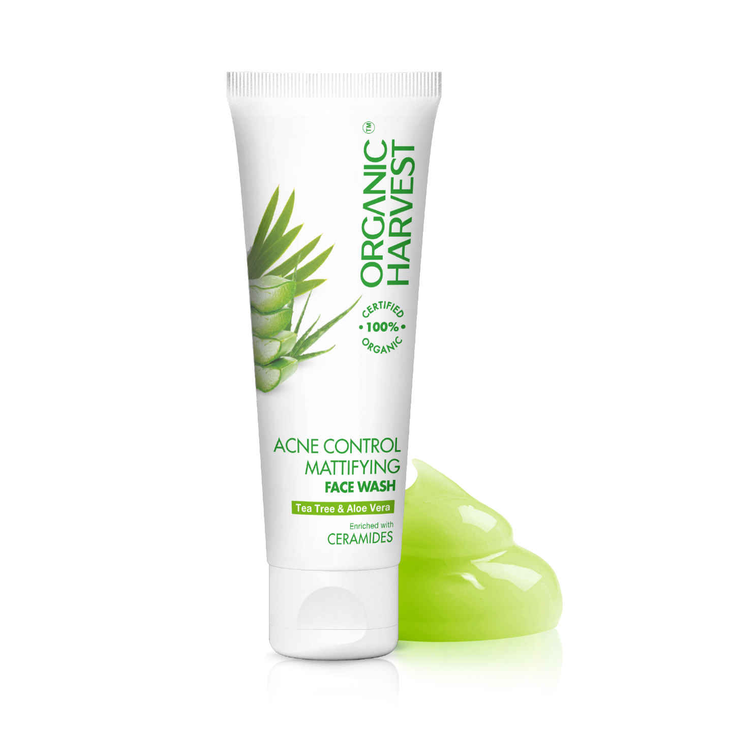 Buy Organic Harvest Face Wash - Acne Control (Sulphate Free) (100 ml) - Purplle