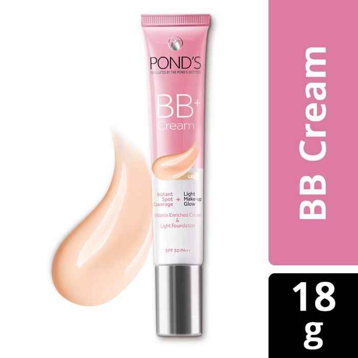 Buy POND'S BB+ Cream| Instant Spot Coverage + Light Make-up Glow | Tinted Moisturiser | Enhances Glow |Ivory |18G - Purplle