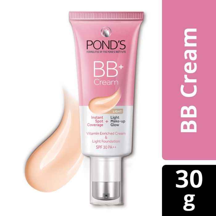 Buy POND'S BB+ Cream| Instant Spot Coverage + Light Make-up Glow | Tinted Moisturiser | Enhances Glow |Ivory |30G - Purplle