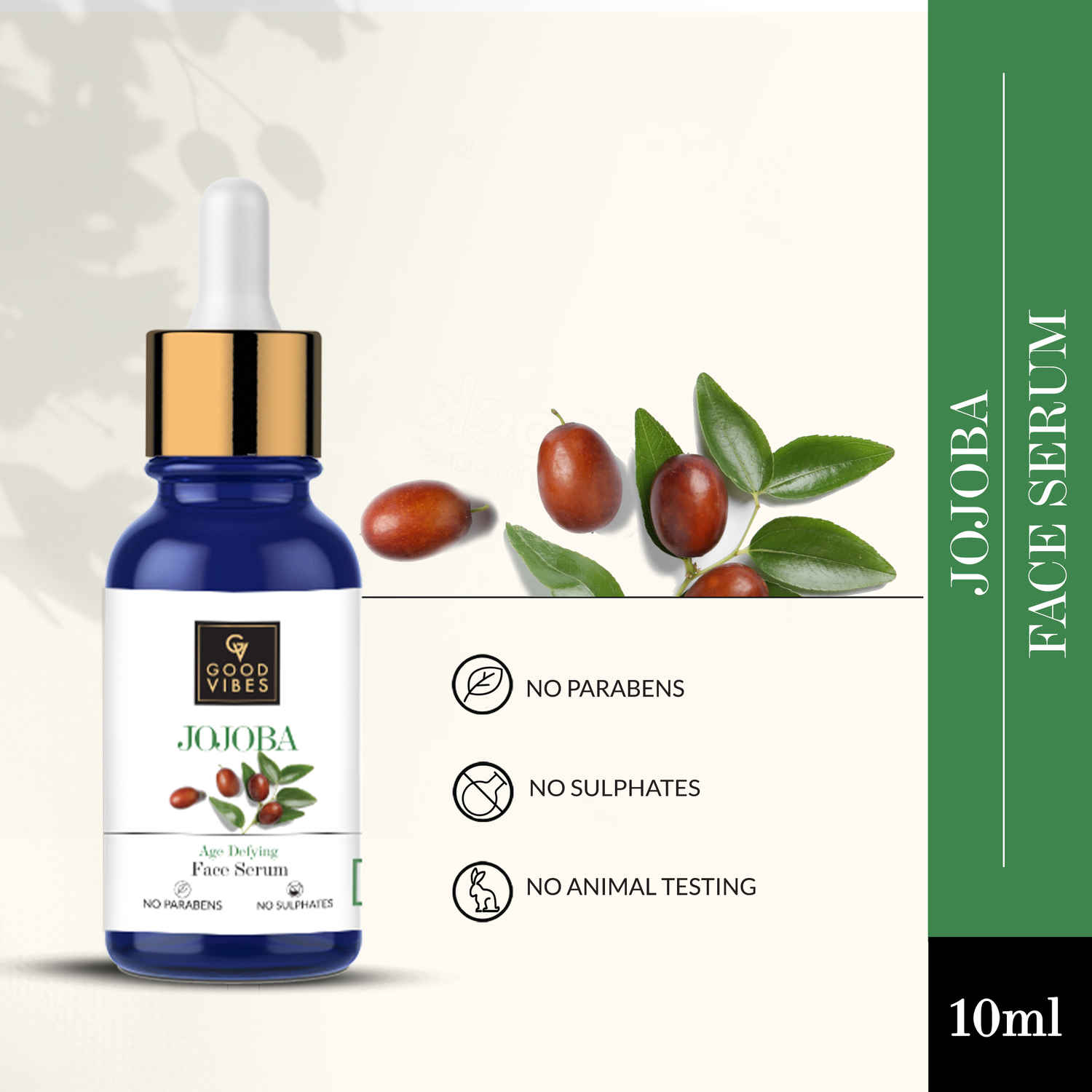 Buy Good Vibes Age Defying Serum - Jojoba (10 ml) - Purplle