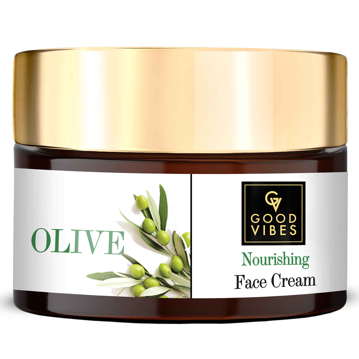 Buy Good Vibes Nourishing Face Cream - Olive (50 g) - Purplle