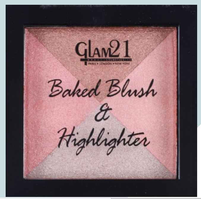 Buy Glam21 Baked Blush & Highlighter (7 g) (B-54-01) - Purplle