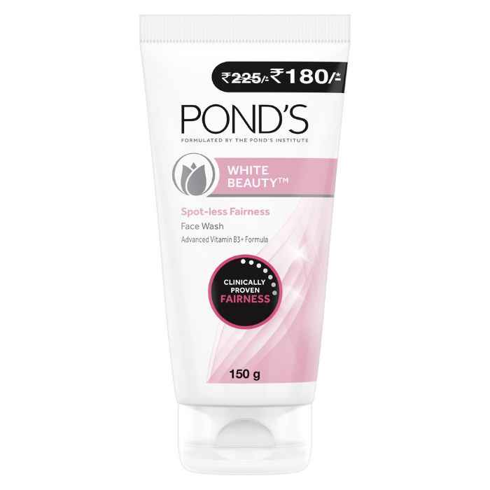 Buy Ponds Bright Beauty Facewash with Niacinamide |For Glass Skin-like Shine | Enriched with Vitamin B3| 150gm - Purplle