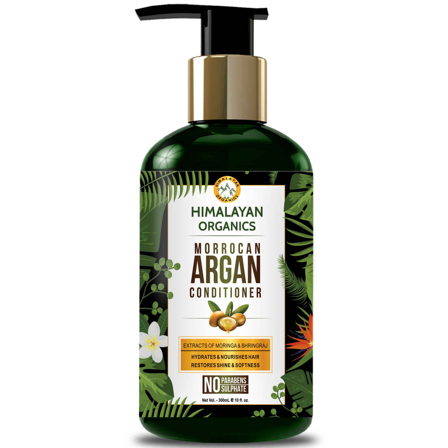 Buy Himalayan Organics Moroccan Argan Oil Conditioner - Hydrating Hair Treatment Therapy - No Parabens & No Sulphate (300 ml) - Purplle