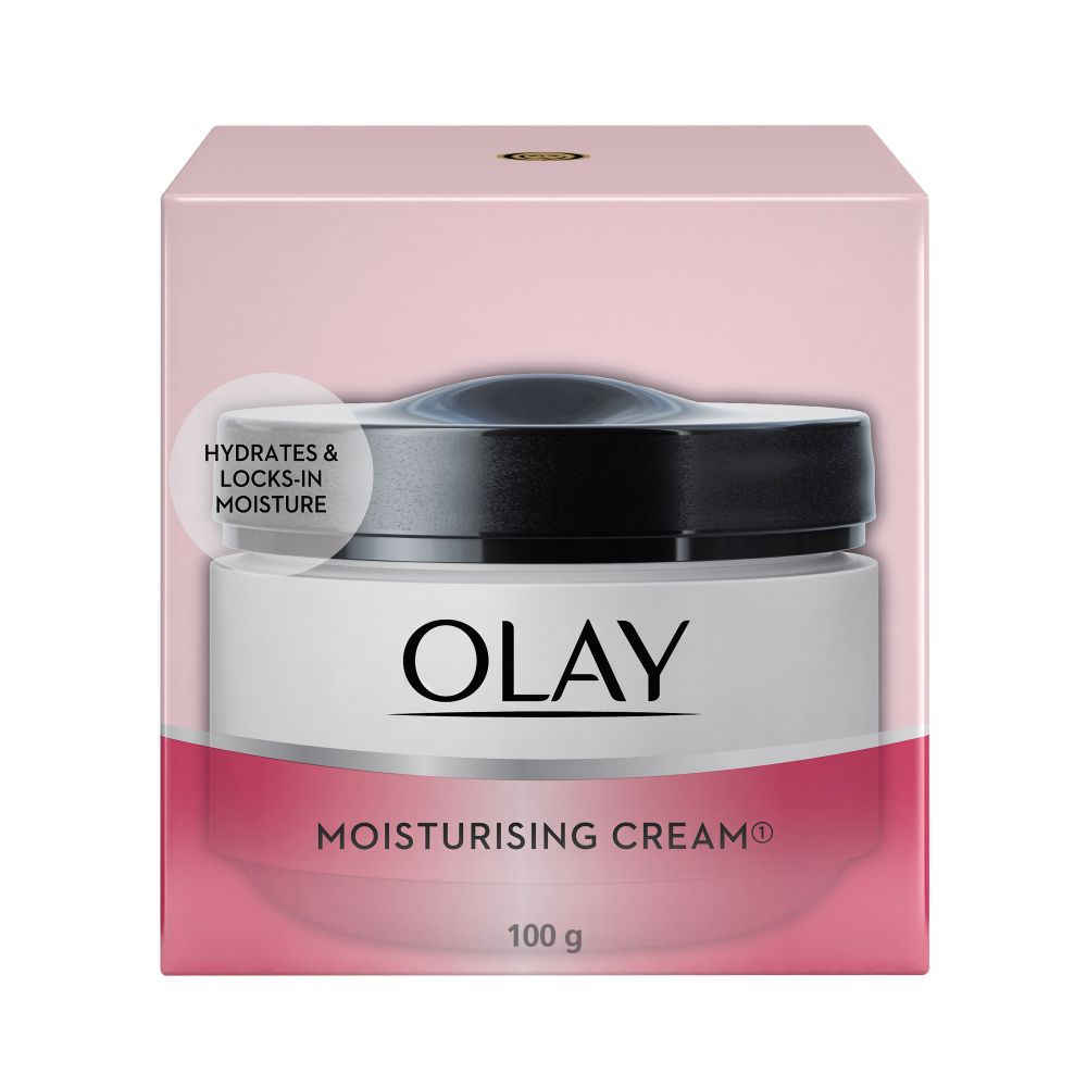 Buy Olay Moisturizing Cream| All skin types |100 gm - Purplle
