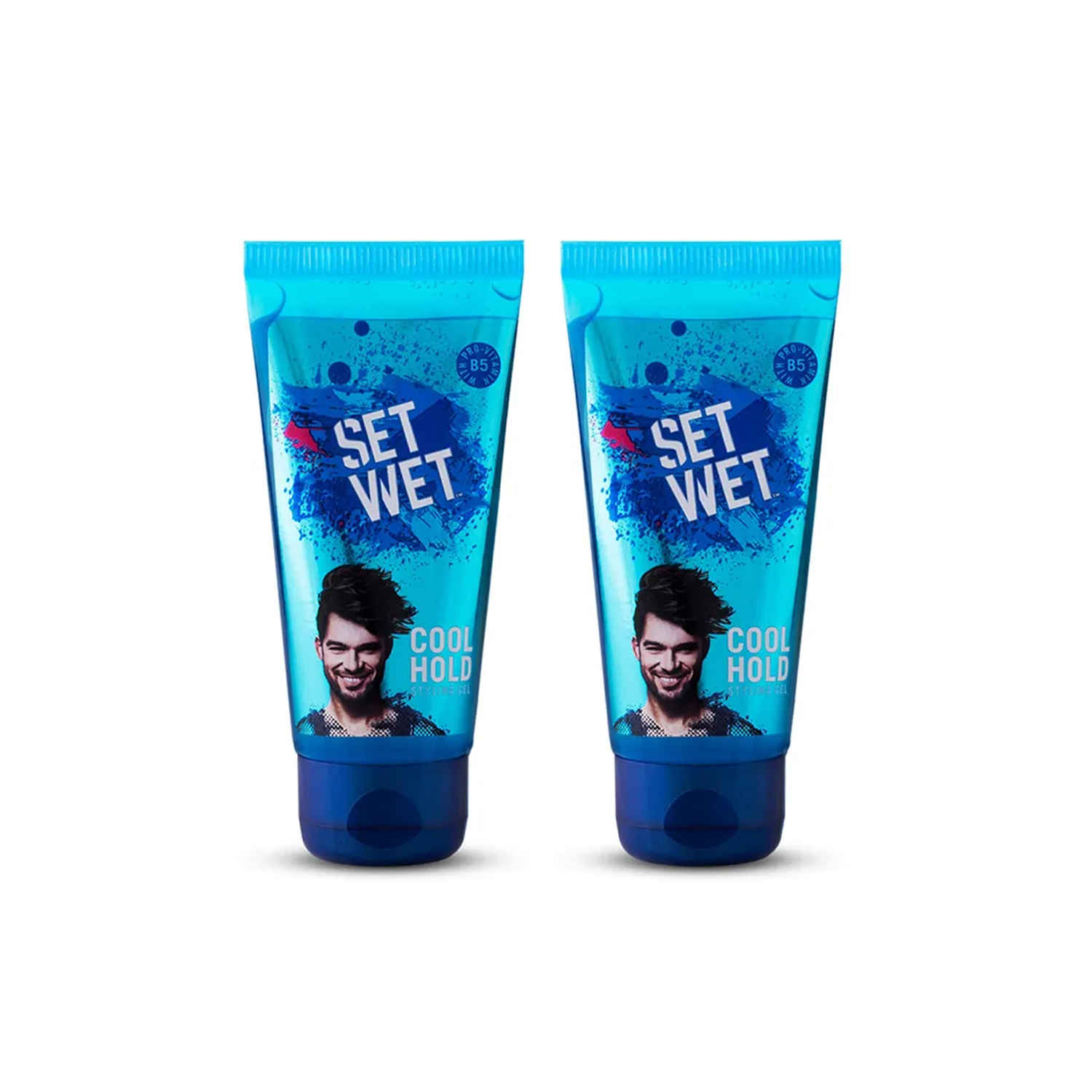Buy Set Wet Style Hair Gel Cool Hold (100 ml) Pack of 2 - Purplle