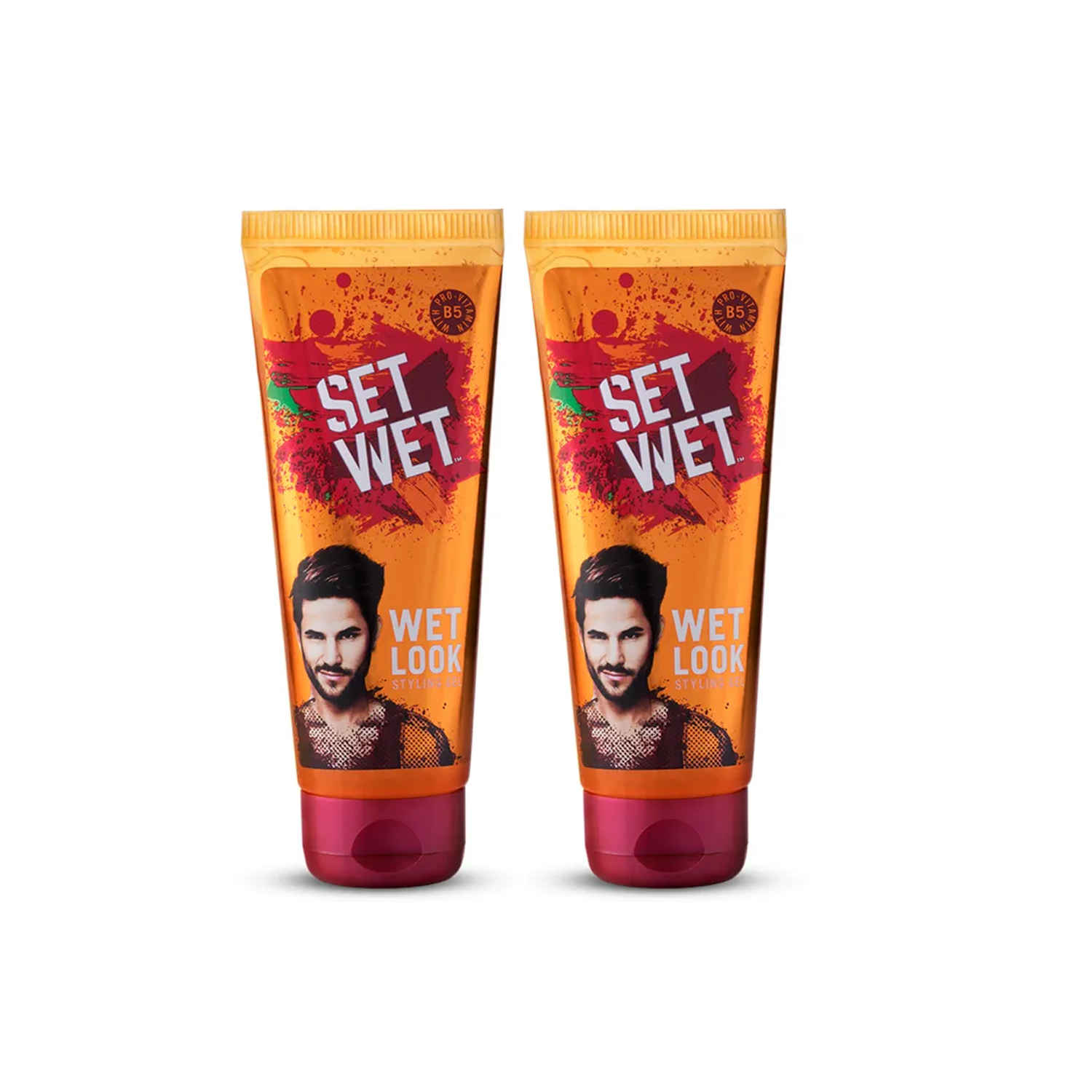 Buy Set Wet Style Hair Gel Wet Look (100 ml) Pack of 2 - Purplle