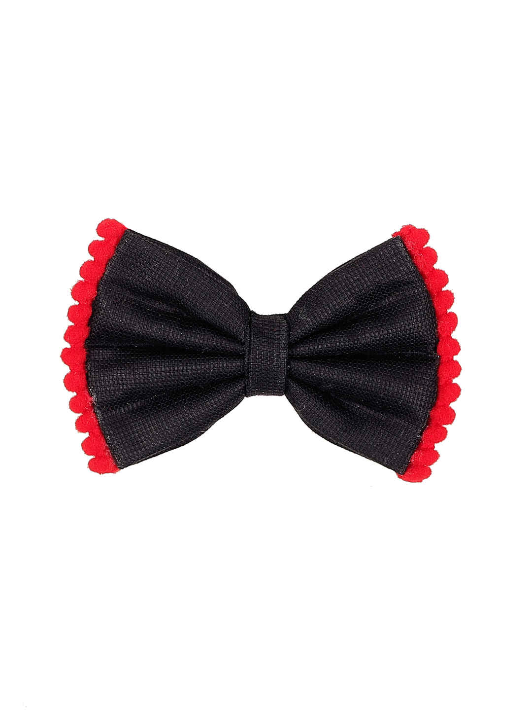 Buy ONE on ONE Bow Hair Clip for Women, Girls and Baby Girls, Black - Purplle