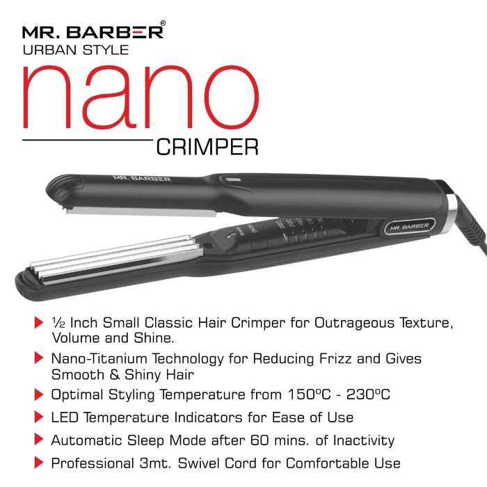 Buy Mr.Barber Urban Style Nano Crimper (MB-UNC) - Purplle