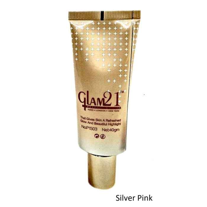 Buy Glam21 Shine Oil Free Illuninator Makeup Base Silver Pink (P1503) - Purplle