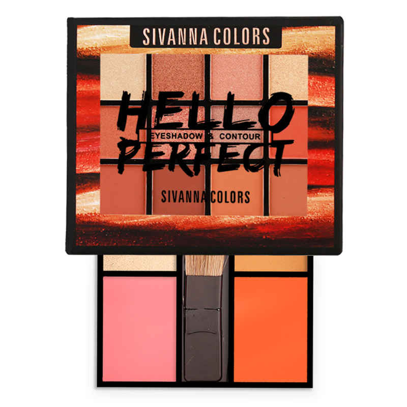 Buy SIVANNA COLORS Hello Perfect Eyeshadow & Contour - HF5016-02 - Purplle