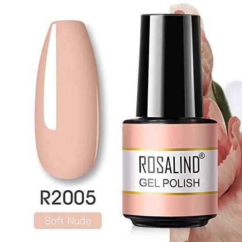 Buy ROSALIND Gel Nail Polish Manicure Set UV LED Painting Gel Varnish 8ml Semi Permanent Polish (RL-7ml-R2005) - Purplle