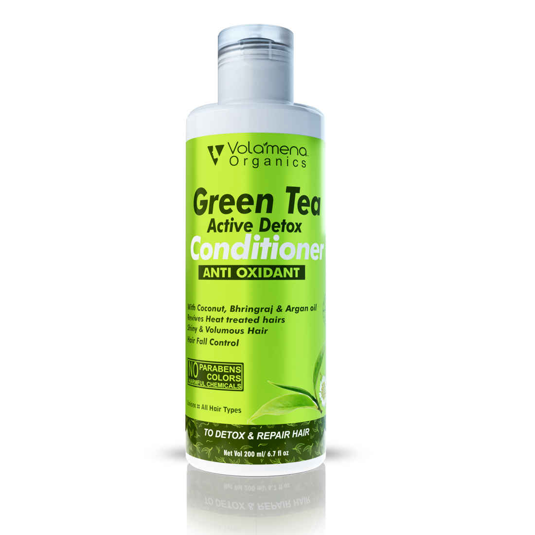 Buy Volamena Green Tea Detox Conditioner (200 ml) - Purplle