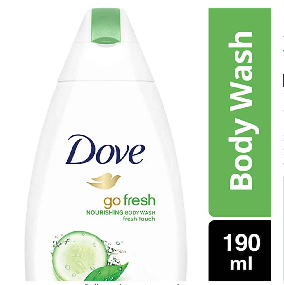 Buy Dove Go Fresh Nourishing Body Wash (190 ml) - Purplle