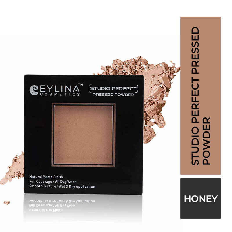 Buy Eylina Studio Perfect Pressed Powder - SPP18 - Honey - Purplle