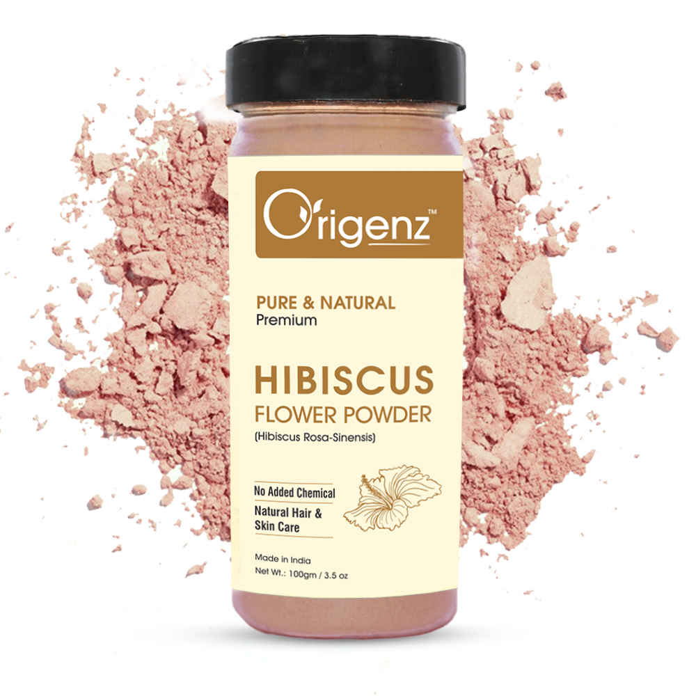 Buy Origenz Premium Hibiscus Powder for Hair & Skin (100 g) - Purplle