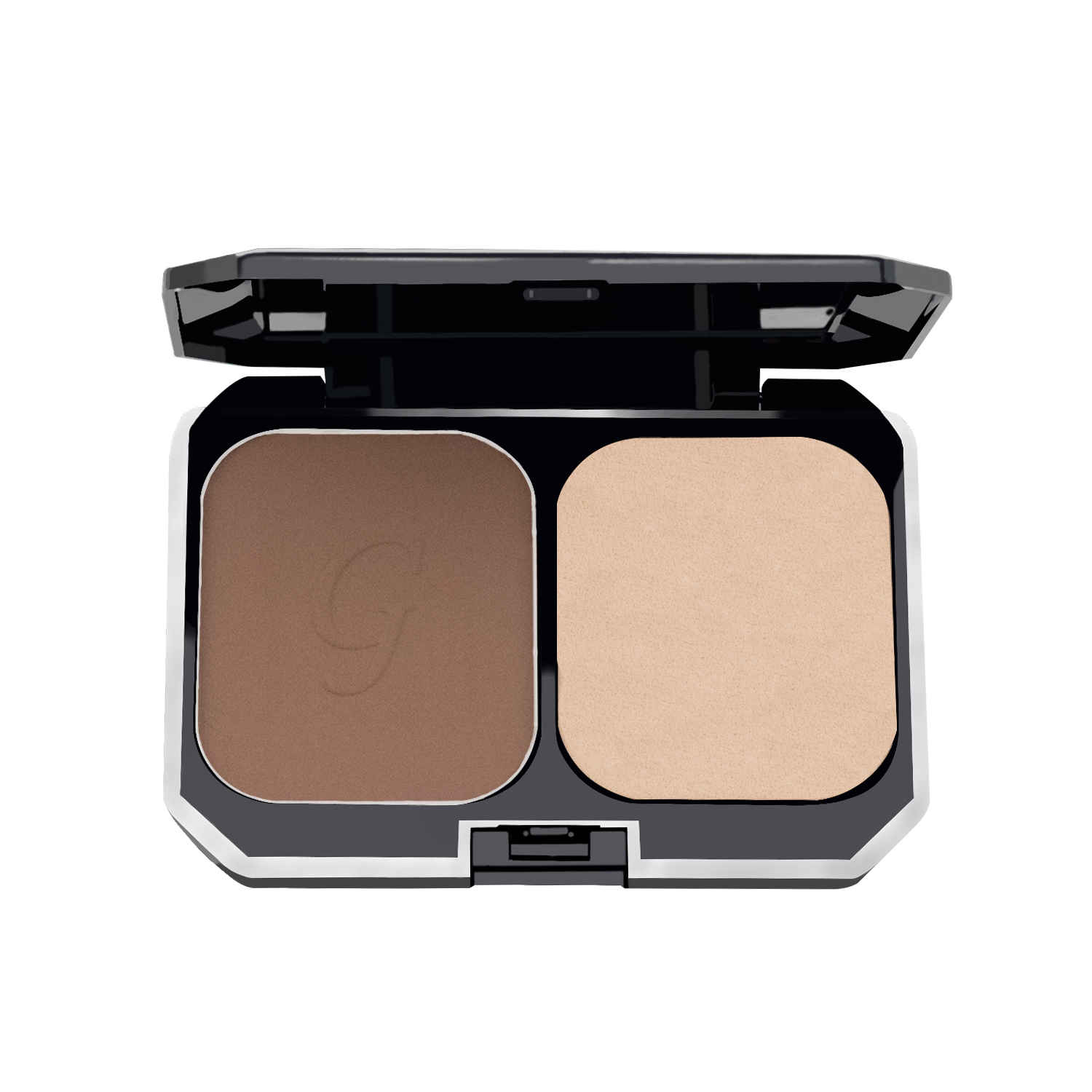 Buy Glamgals Hollywood-U.S.A 2 In 1 Two Way Cake Compact Makeup + Foundation SPF 15,(10 g) (Brown) "- 2WC09 - Purplle