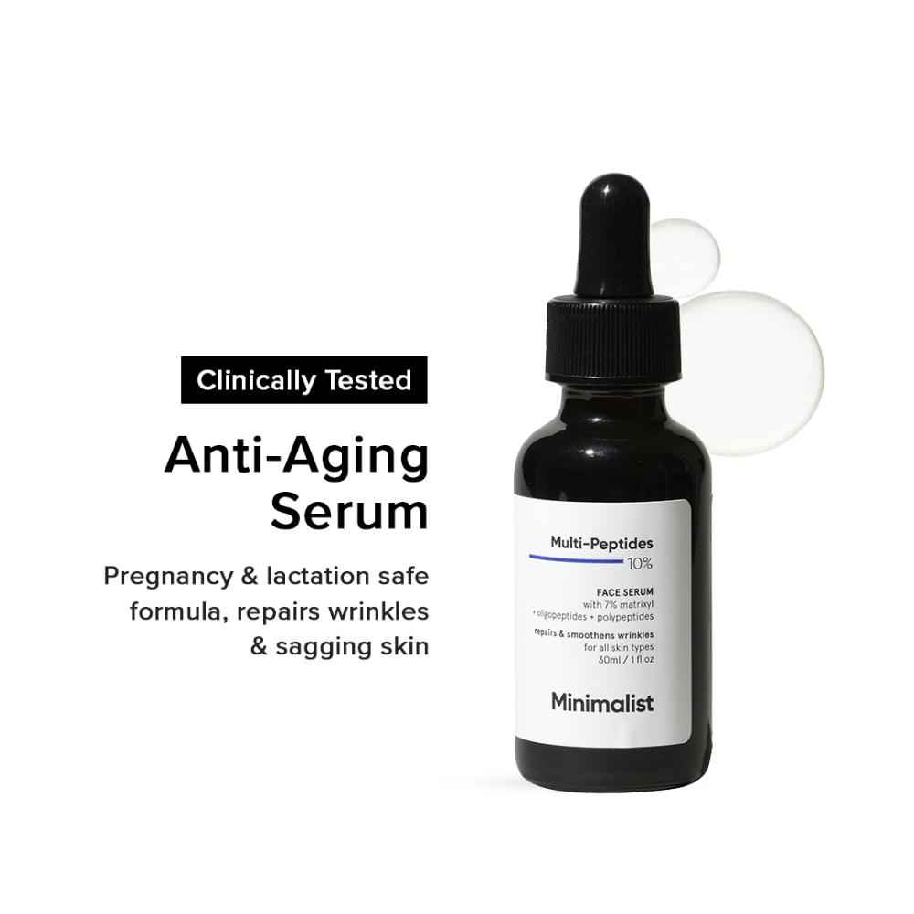 Buy Minimalist 10% multi peptides face serum - 30 ml - Purplle