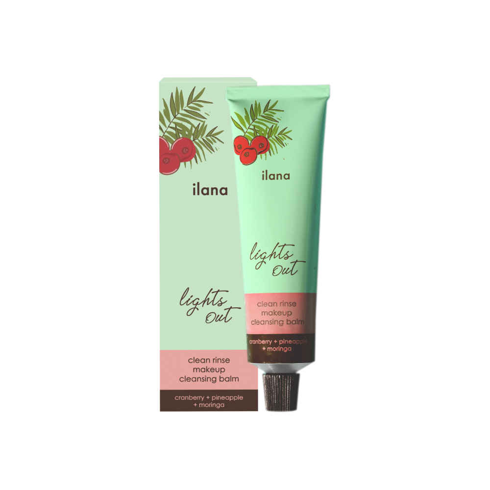 Buy Ilana Organics Lights Out Clean Rinse Makeup Cleansing Balm - Purplle