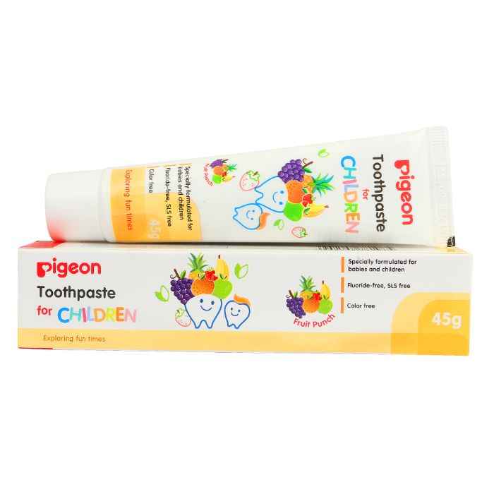 Buy Pigeon Children Toothpaste Fruit Punch (45 g) - Purplle