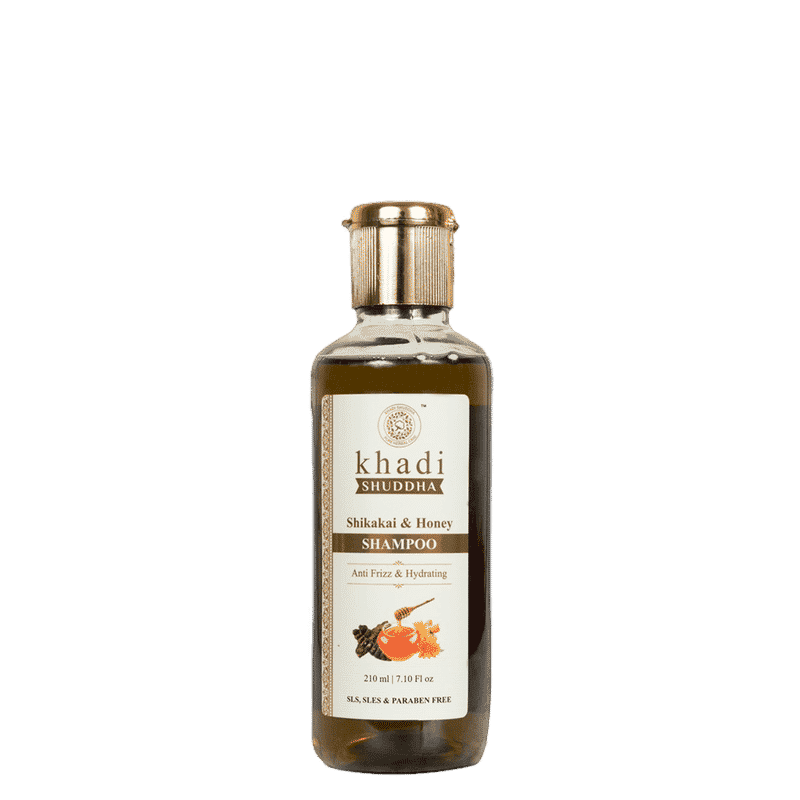 Buy Khadi Shuddha Shikakai & Honey Shampoo - Anti Frizz & Hydrating (Sls, Sles & Paraben Free) - Purplle