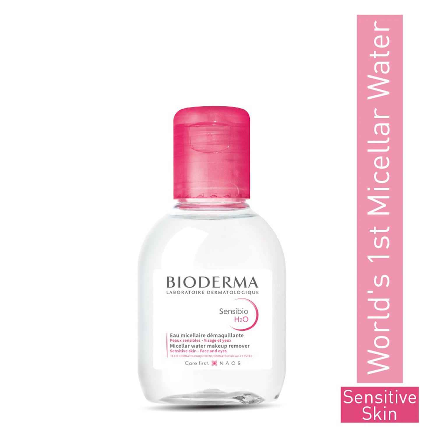 Buy Bioderma Sensibio H2o Micellar Water, Cleanser And Make Up Remover (100ml) - Purplle