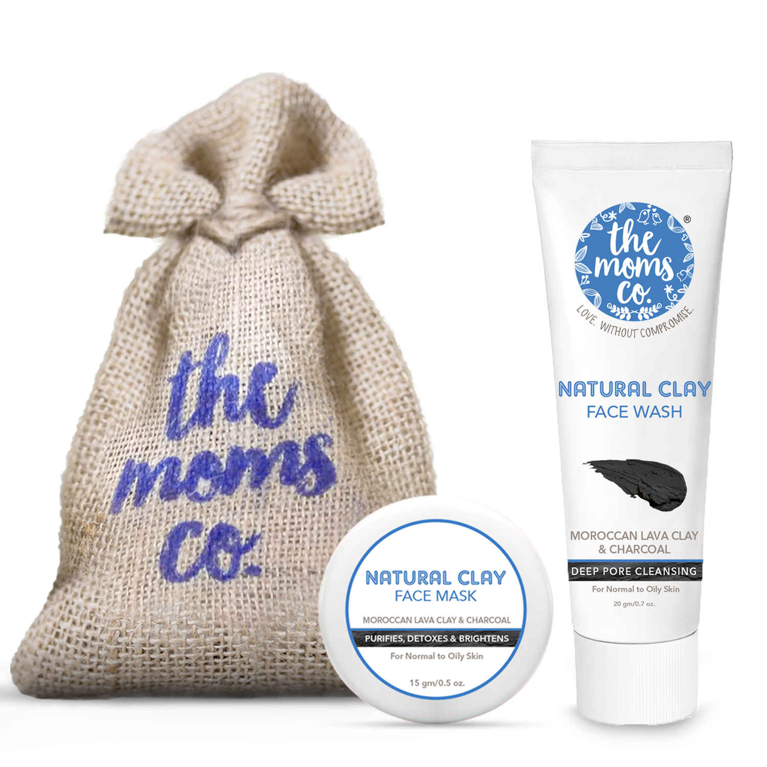 Buy The Moms Co.Skin Detox and Clarifying Kit - Purplle