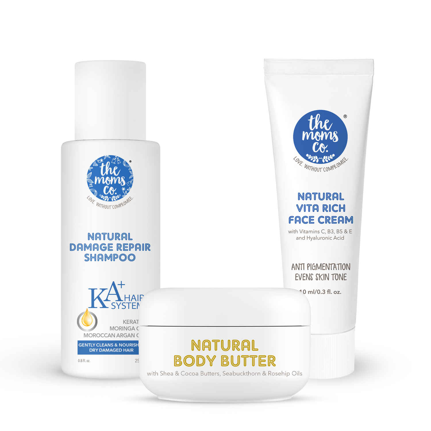 Buy The Moms Co Head to toe 3 pieces Kit - Purplle