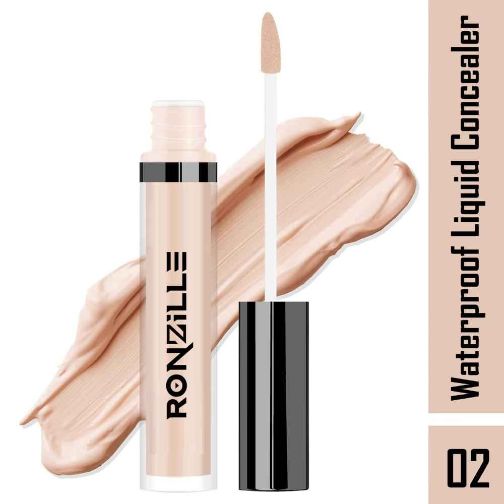 Buy Ronzille Full Coverage Liquid Concealer ( MEDIUM BEIGE 02 NO ) - Purplle