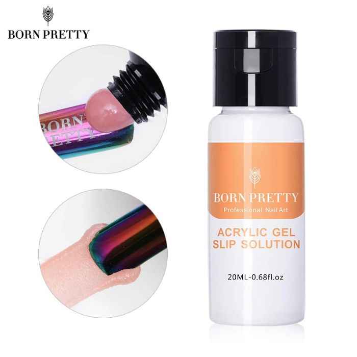 Buy BORN PRETTY 20ml Nail Art Tools Nail Gel 1 Pcs Quick Extension Gel Slip Solution (BP-20ml-Slip Solution) - Purplle