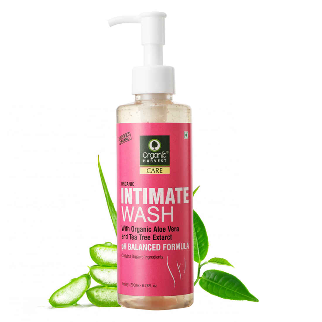Buy Organic Harvest Daily Intimate Feminine Wash for Women (200 ml) - Purplle