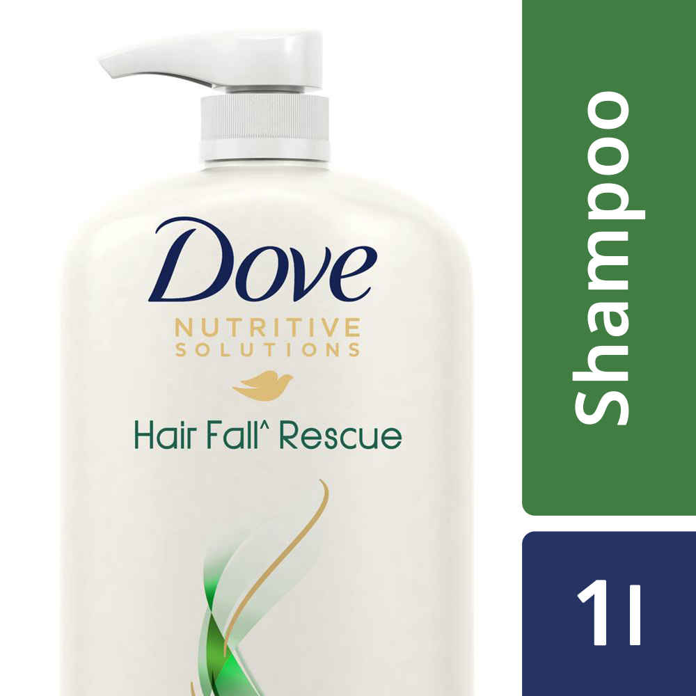 Buy Dove Hair fall Rescue Shampoo, (1 ltr) - Purplle