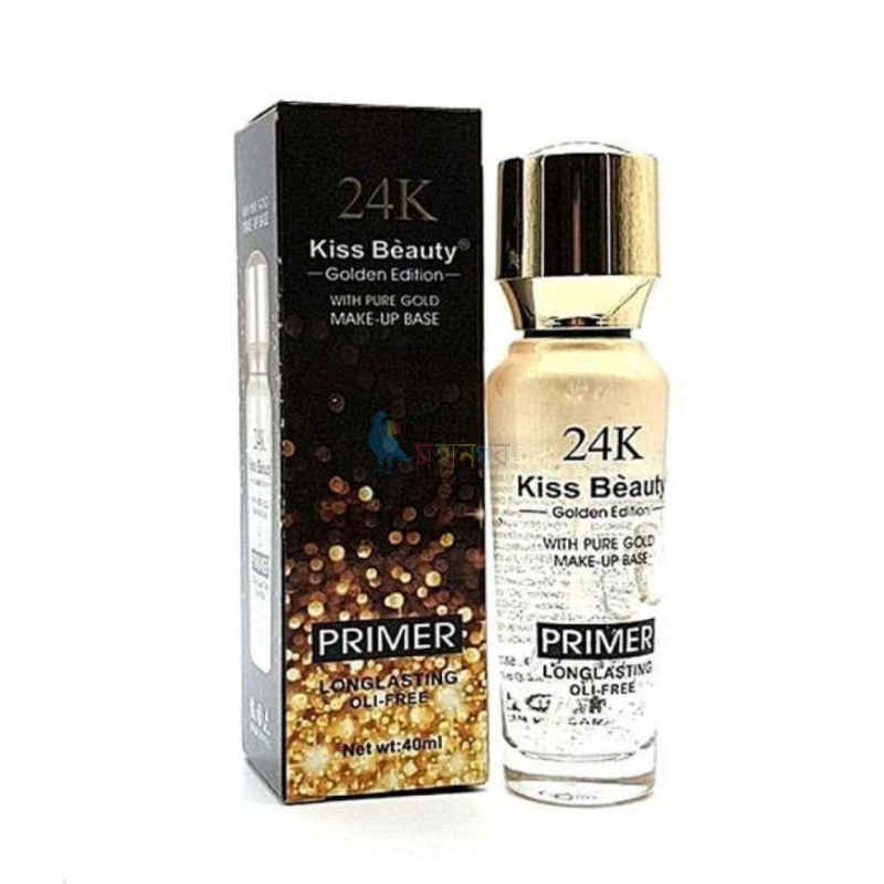 Buy Kiss Beauty 24k Pure Gold Primer 40ml - Purplle