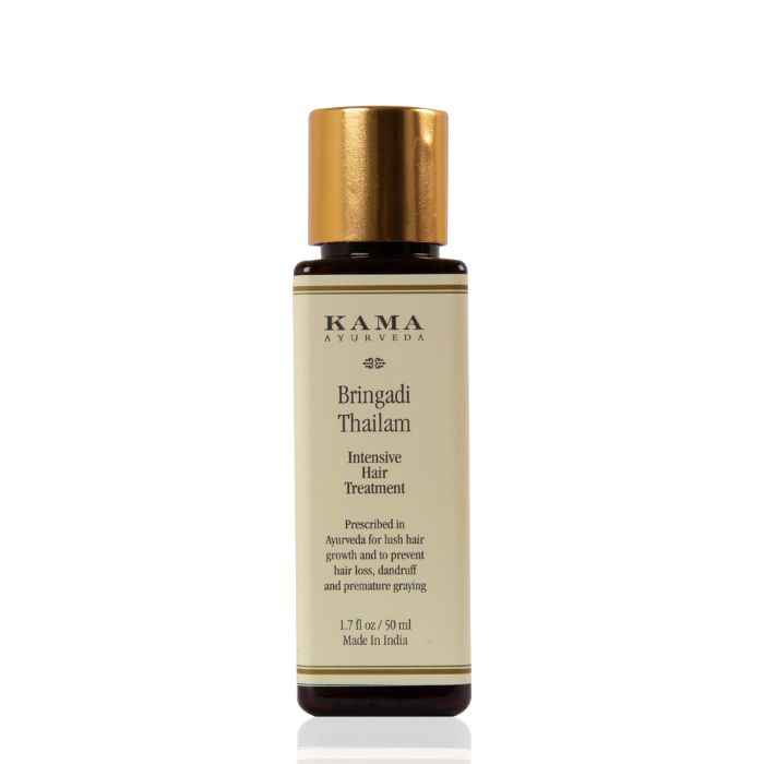 Buy Kama Ayurveda BRINGADI INTENSIVE HAIR TREATMENT 50ML - IN - Purplle