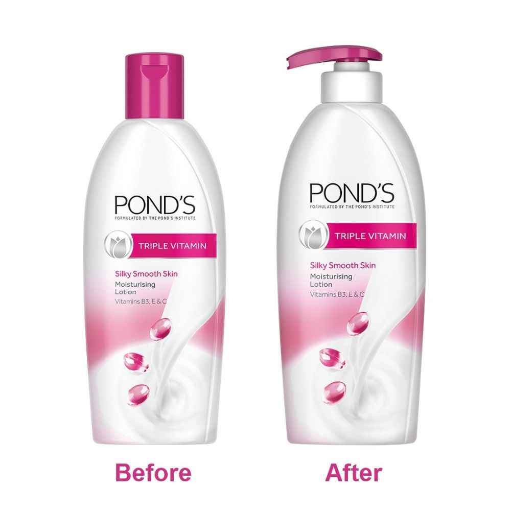 Buy POND'S Triple Vitamin Moisturising Body Lotion (300 ml) - Purplle