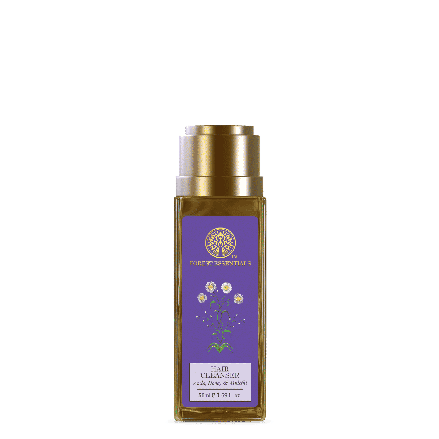 Buy Forest Essentials Hair Cleanser Amla, Honey & Mulethi 50 ml - Purplle