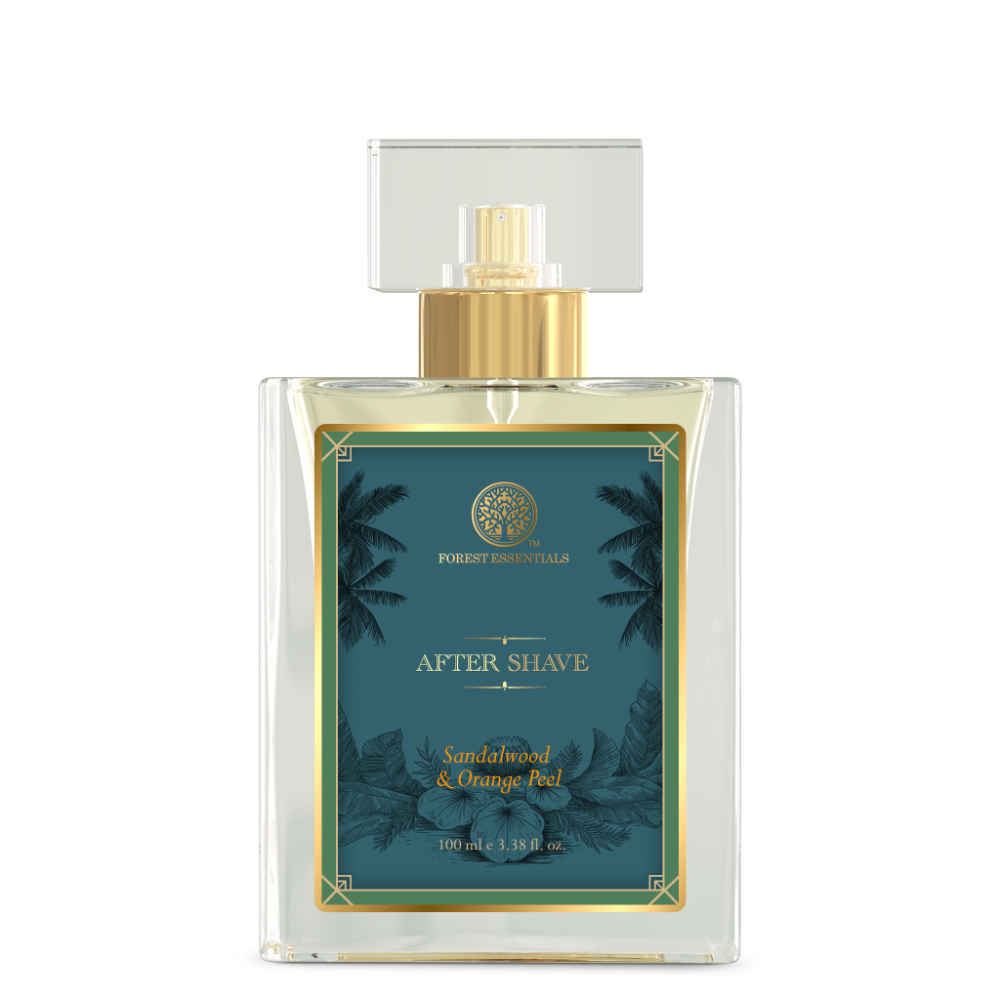 Buy Forest Essentials After Shave Spray Sandalwood & Orange Peel 100 ml - Purplle