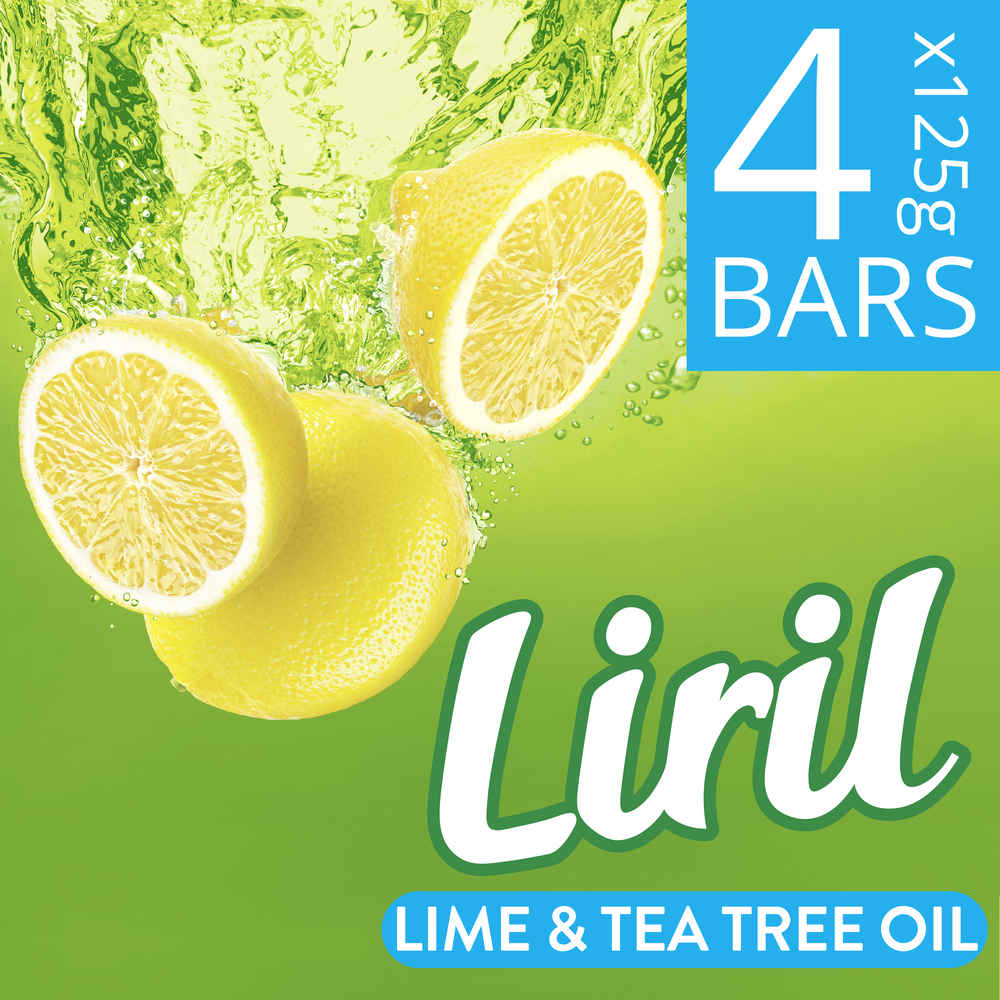 Buy Liril Lime & Tea Tree Oil Soap 125 g (Buy 3 Get 1 Free) - Purplle