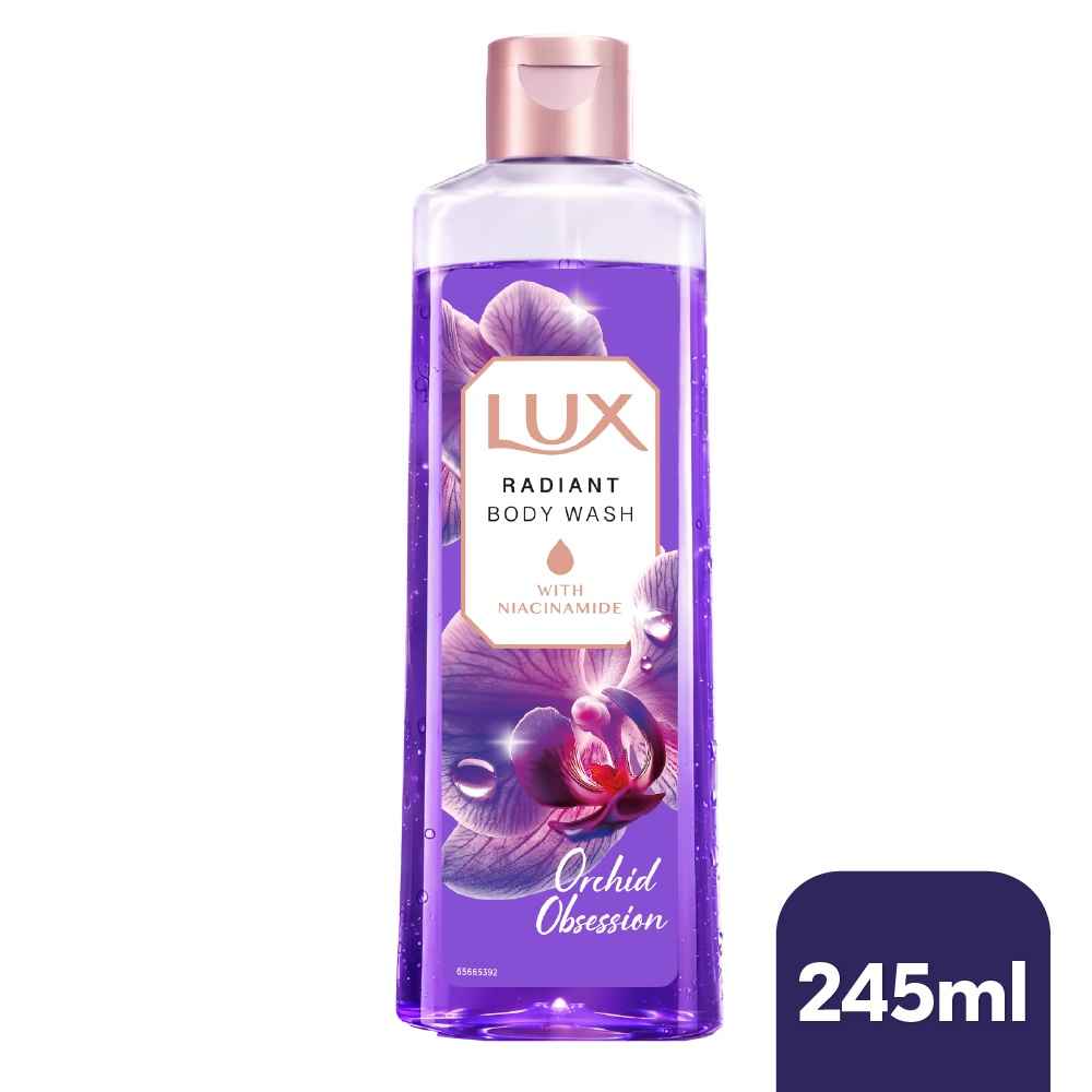 Buy Lux Orchid Obsession, with Niacinamide, Bodywash, 245 ml for Radiant & Bouncy Skin Feel - Purplle